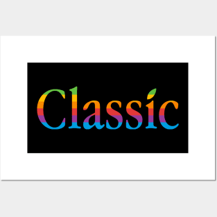 Classic Apple Six Colors Posters and Art